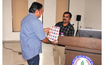 Invited talk by Dr Raghu Pullakhandam