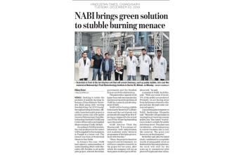 NABI-CIAB brings green solution to stubble burning menace  2019-12-03
