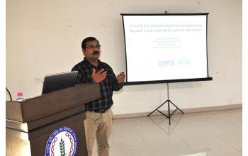 Invited talk by Dr Raghu Pullakhandam