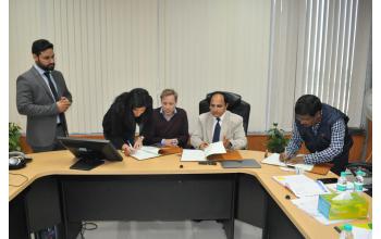 NABI CIAB signed MOU with Bioendev AB  Sweden to setup a pilot project on a torrefaction 