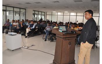 Dr Manoj Prasad  Sr Scientist NIPGR delivered an invited talk at NABI Mohali
