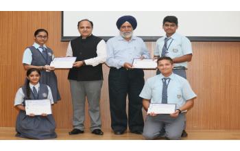 NABI organized debate and model - poster competition for School and College students